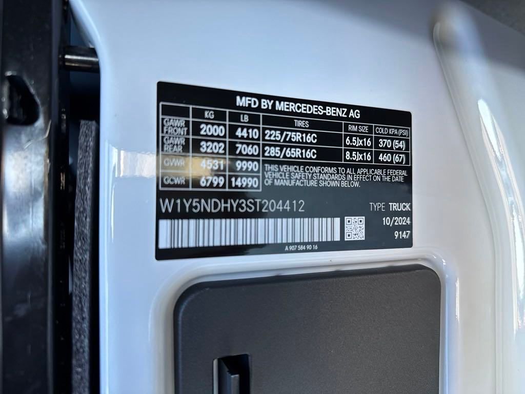 2025 Mercedes-Benz Sprinter 3500 Cargo 170 WB White at Phil Fitts Ford