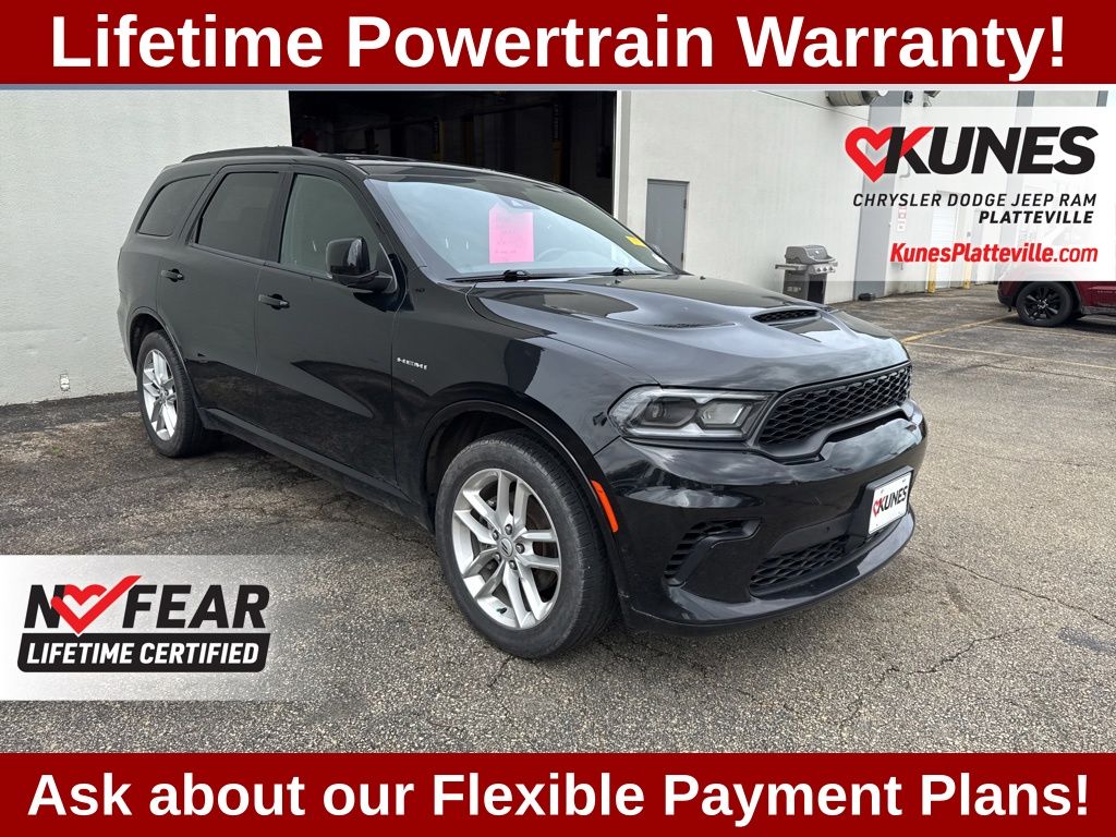 DB Black Crystal Clearcoat 2025 Dodge Durango SUV / Crossover All-Wheel Drive 8-Speed Automatic