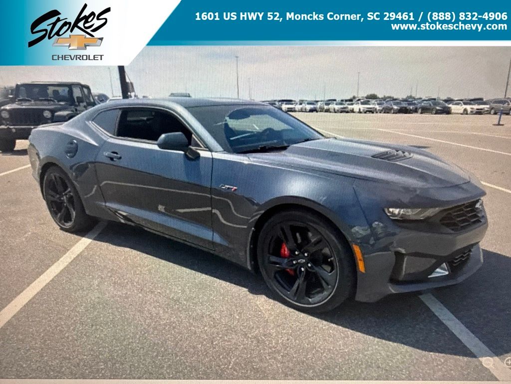 Shadow Gray Metallic 2023 Chevrolet Camaro LT1 Coupe RWD Coupe Rear-Wheel Drive Automatic