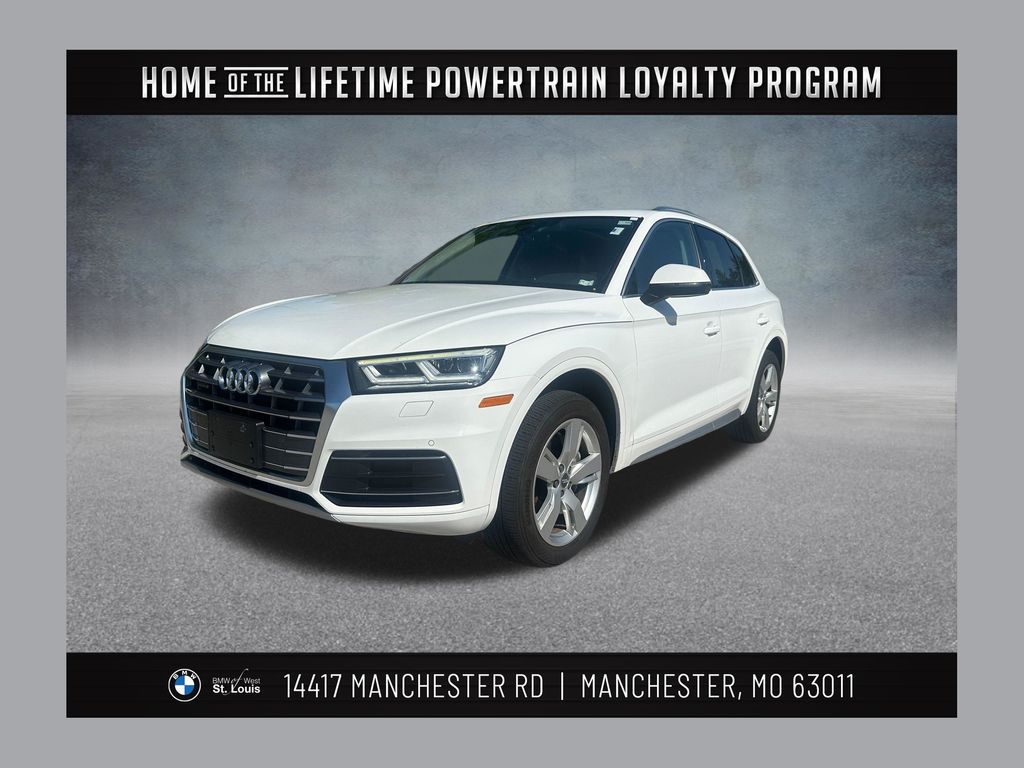 Ibis White 2019 Audi Q5 SUV / Crossover All-Wheel Drive 7-Speed Automatic