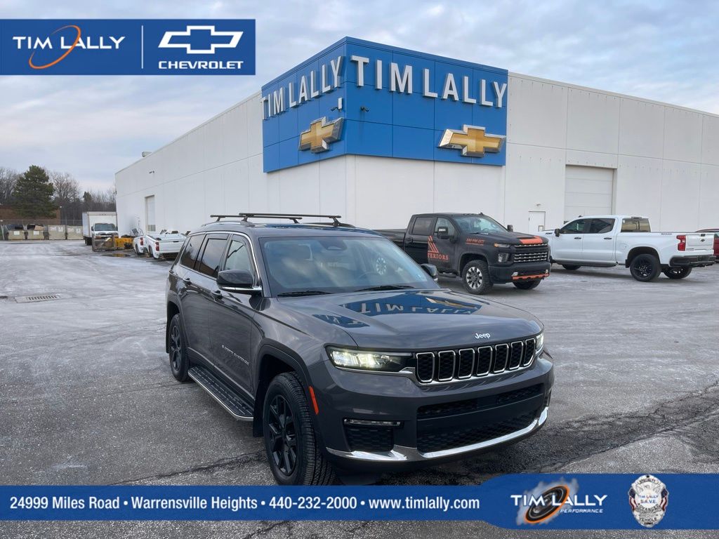Baltic Gray Metallic Clearcoat 2022 Jeep Grand Cherokee L SUV / Crossover Four-Wheel Drive 8-Speed Automatic
