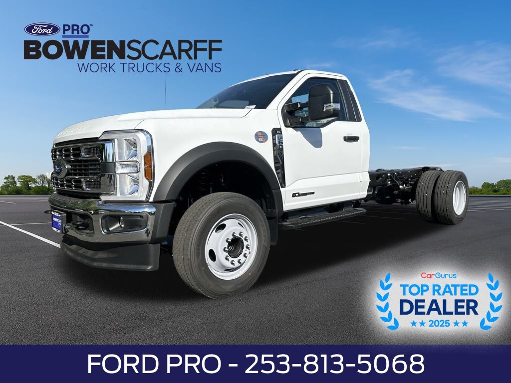 New 2025 Ford Super Duty F-600 Chassis Regular Cab (DRW) 169" Wheelbase XL