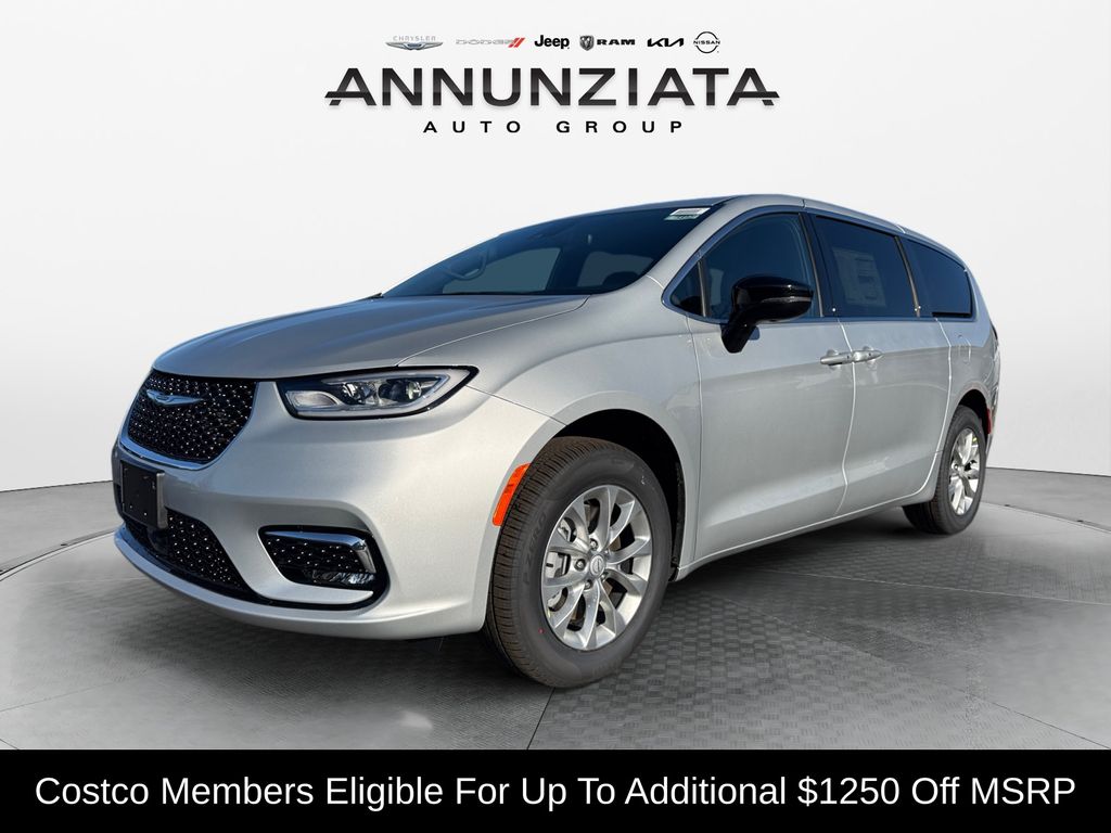 Silver Mist Clearcoat 2026 Chrysler Pacifica Limited AWD Minivan All-Wheel Drive 9-Speed Automatic