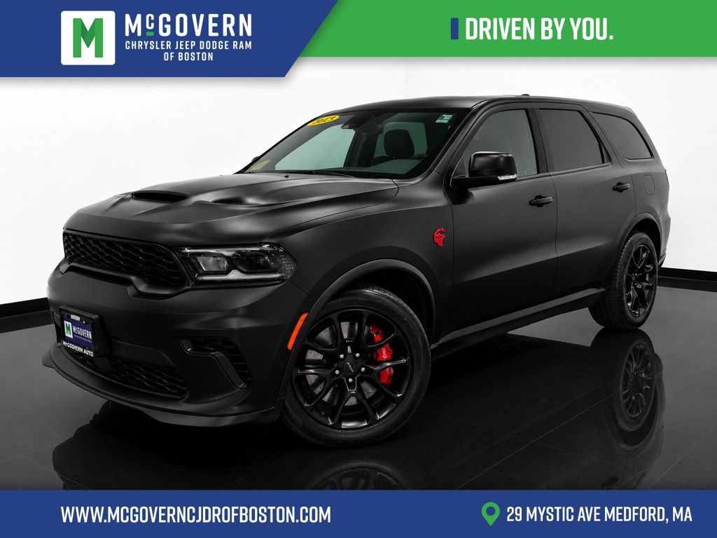 DB Black Crystal Clearcoat 2024 Dodge Durango SRT Hellcat Premium AWD SUV / Crossover All-Wheel Drive 8-Speed Automatic