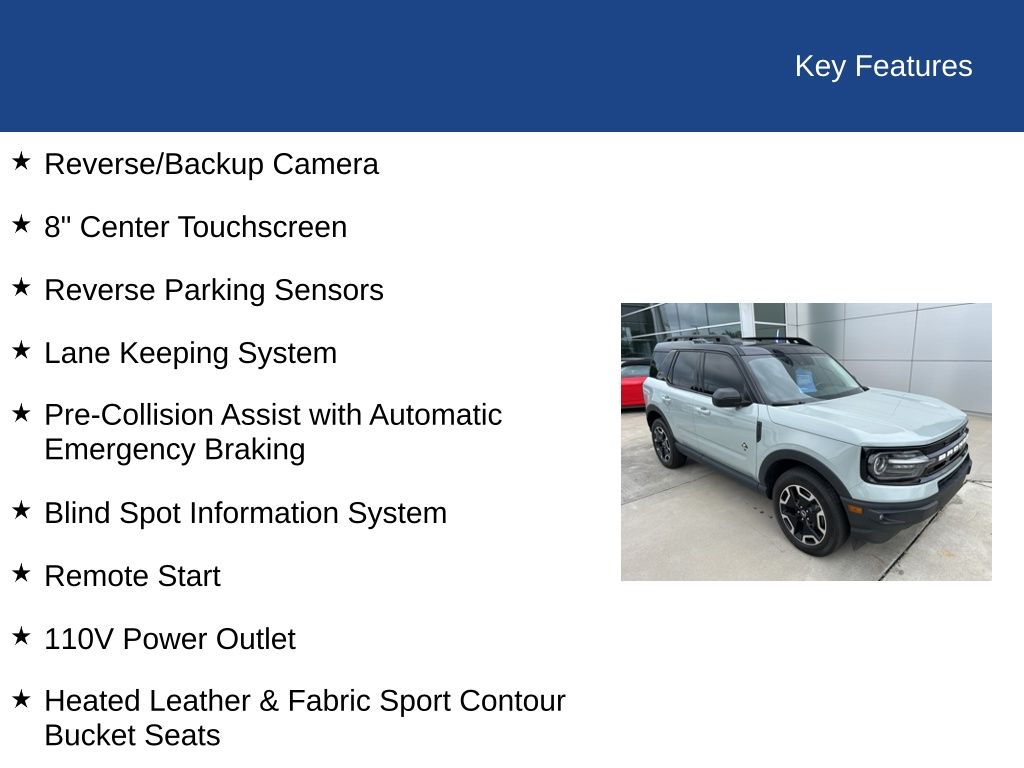 2023 Ford Bronco Sport Outer Banks