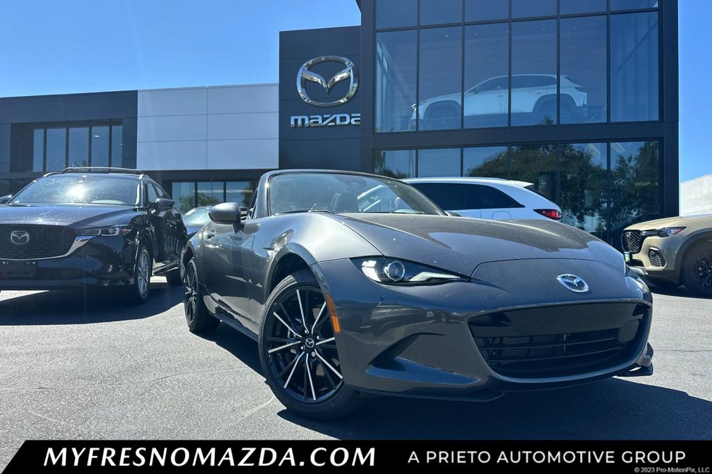 Machine Gray 2026 Mazda MX-5 Miata Convertible Rear-Wheel Drive 6-Speed Automatic