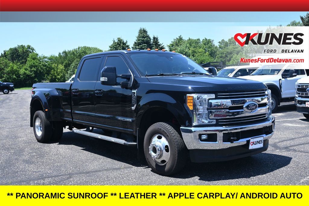 Shadow Black 2017 Ford F-350 Super Duty Pickup Truck Four-Wheel Drive 6-Speed Automatic