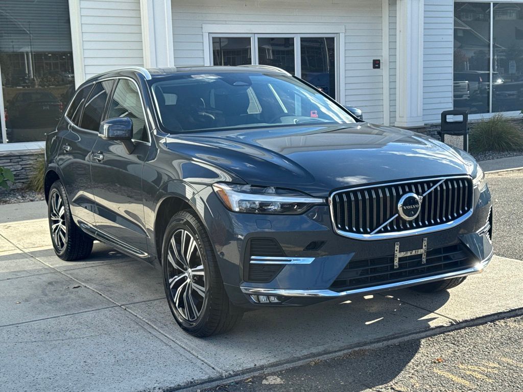 Denim Blue Metallic 2022 Volvo XC60 B5 Inscription AWD SUV / Crossover All-Wheel Drive Automatic