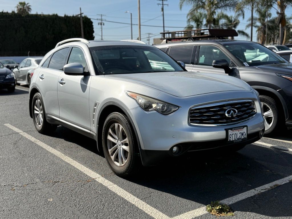 Gray (Liquid Platinum) 2010 INFINITI FX35 RWD SUV / Crossover Rear-Wheel Drive 7-Speed Automatic