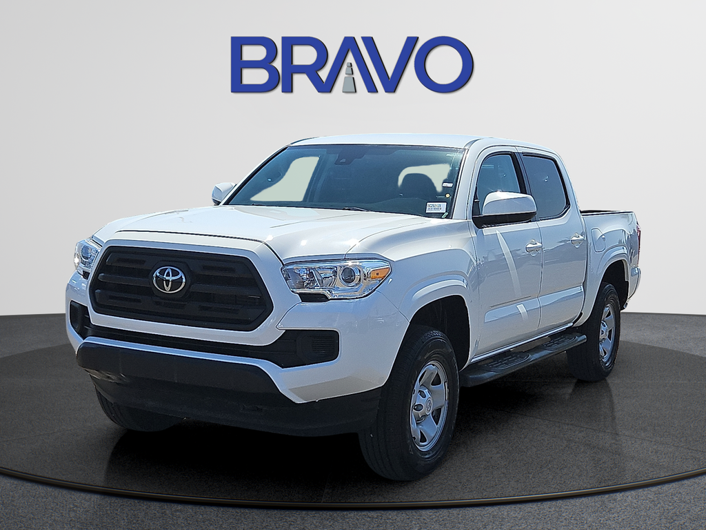 Super White 2019 Toyota Tacoma Pickup Truck Four-Wheel Drive 6-Speed Automatic