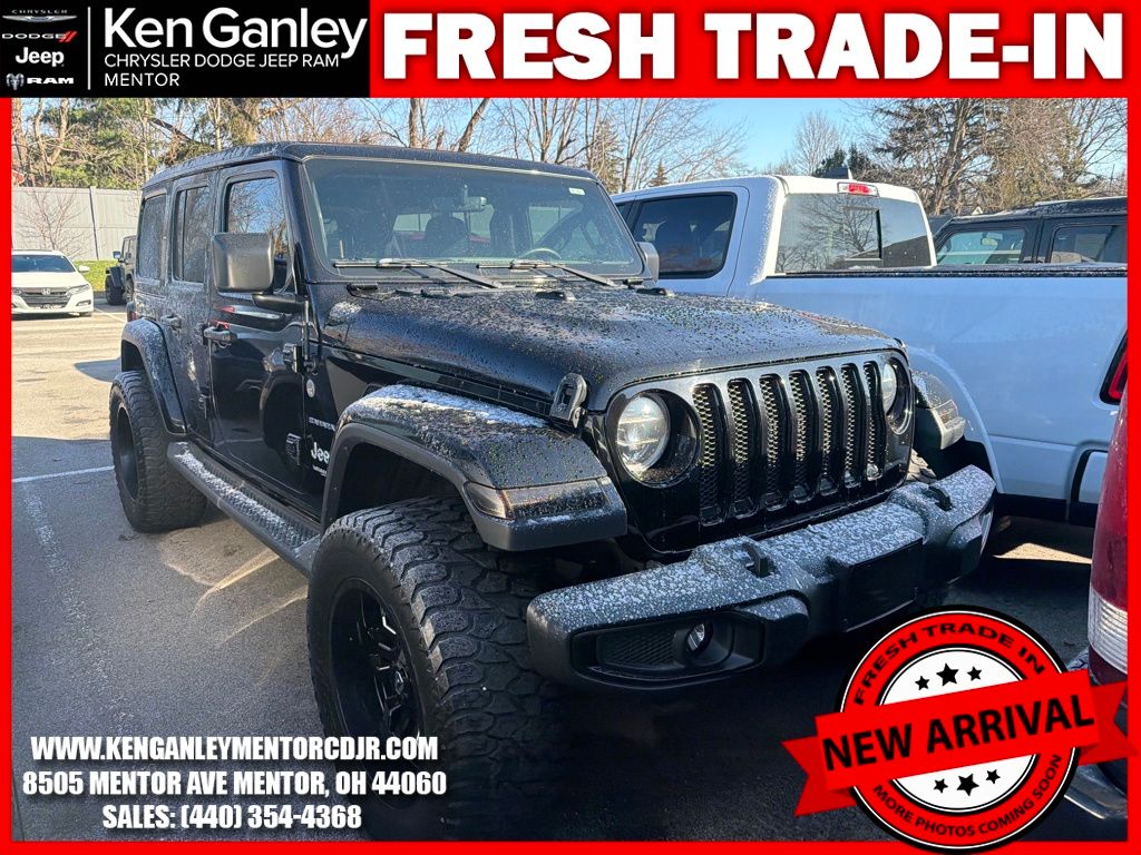 2018 Jeep Wrangler Unlimited Sahara 4WD