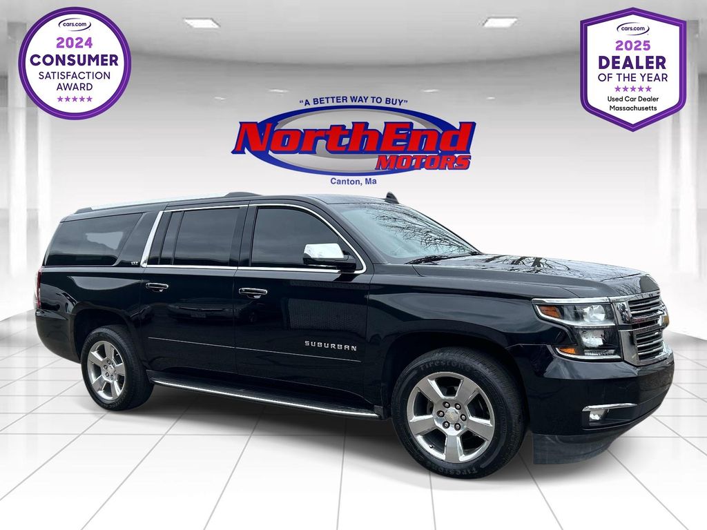 Black 2016 Chevrolet Suburban 1500 LTZ 4WD SUV / Crossover Four-Wheel Drive 6-Speed Automatic Overdrive