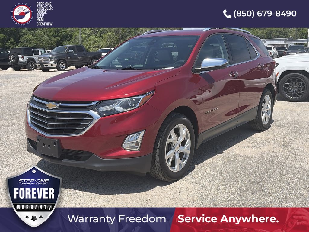 Cajun Red Tintcoat 2019 Chevrolet Equinox 1.5T Premier FWD SUV / Crossover Front-Wheel Drive 6-Speed Automatic Overdrive