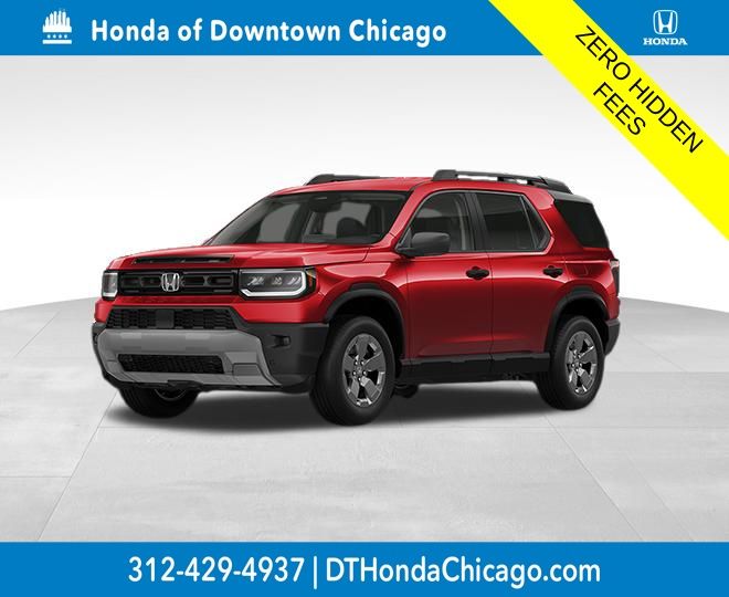Radiant Red Metallic II 2024 Honda Passport EX-L AWD SUV / Crossover All-Wheel Drive 9-Speed Automatic