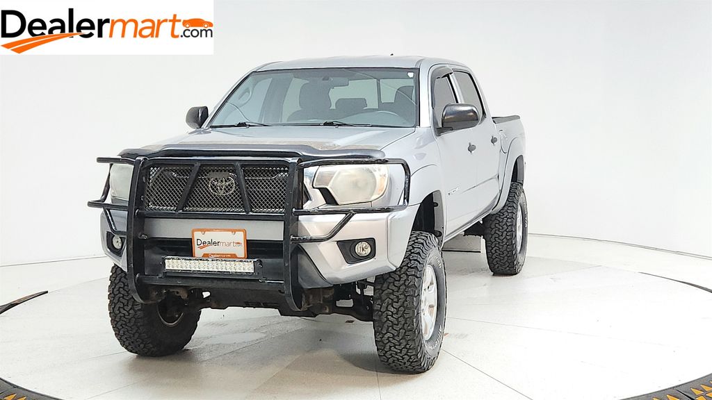 Silver Sky Metallic 2015 Toyota Tacoma Pickup Truck Four-Wheel Drive 5-Speed Automatic