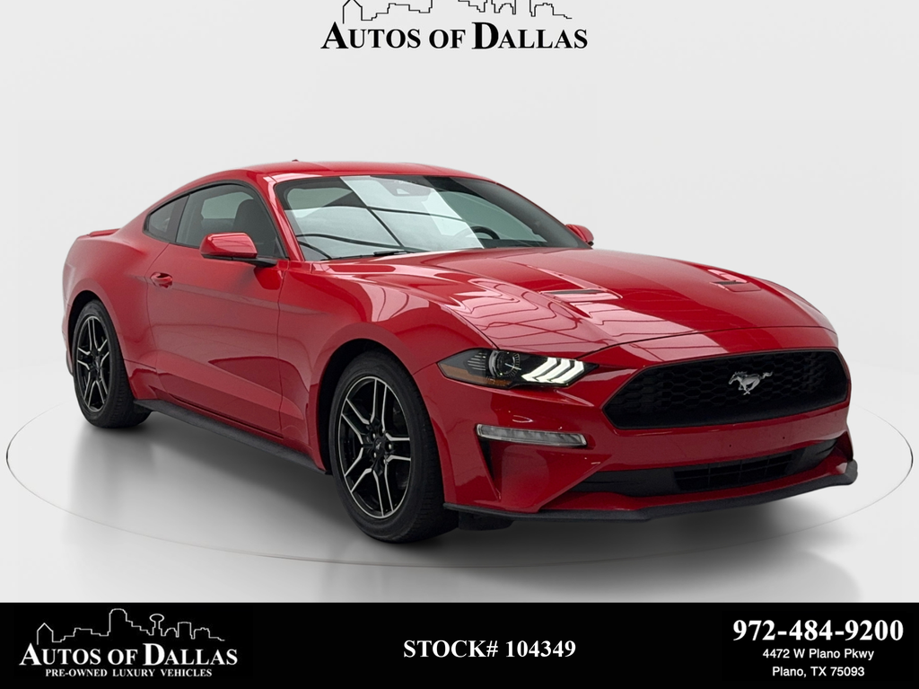 Race Red 2022 Ford Mustang Coupe Rear-Wheel Drive Automatic