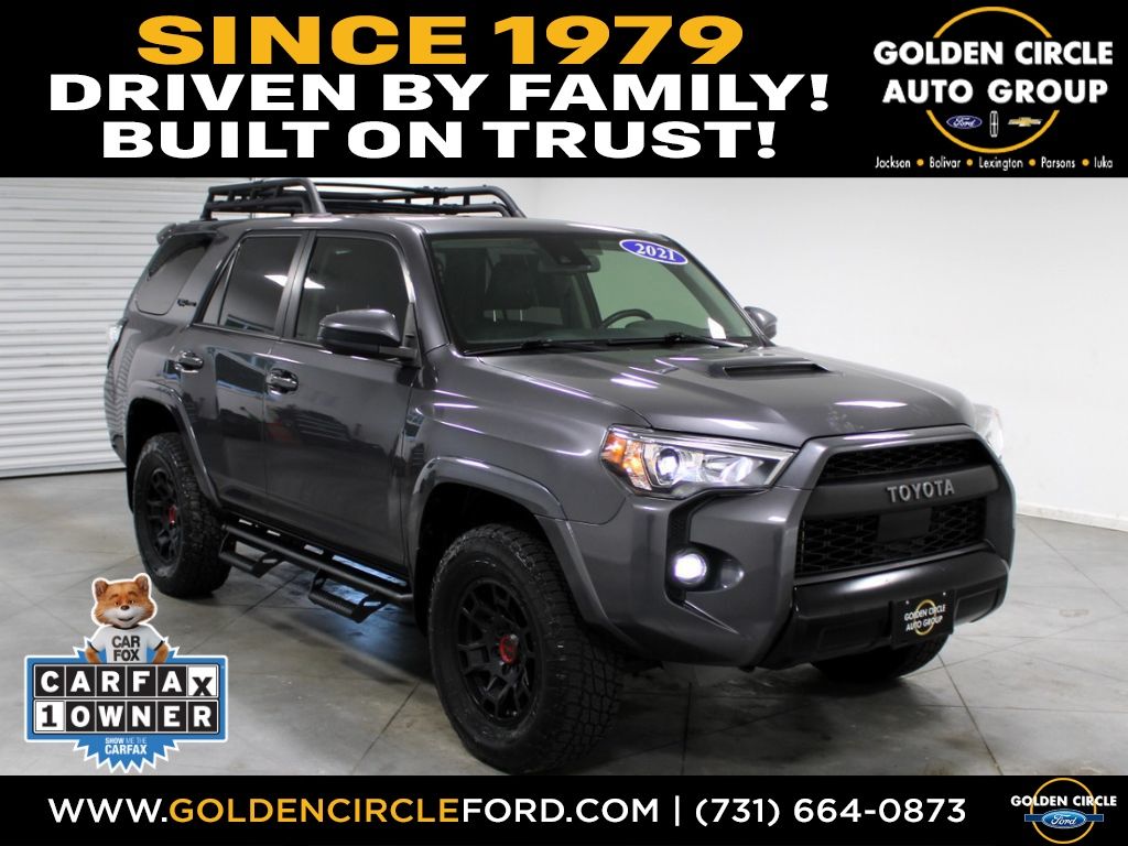 Magnetic Gray Metallic 2021 Toyota 4Runner SUV / Crossover Four-Wheel Drive 5-Speed Automatic Overdrive