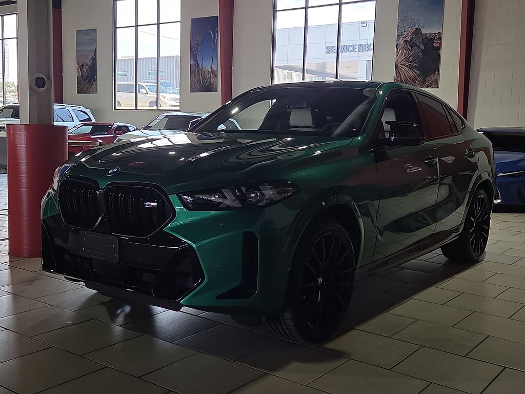 Isle of Man Green Metallic 2026 BMW X6 M60i xDrive SUV / Crossover All-Wheel Drive 8-Speed Automatic