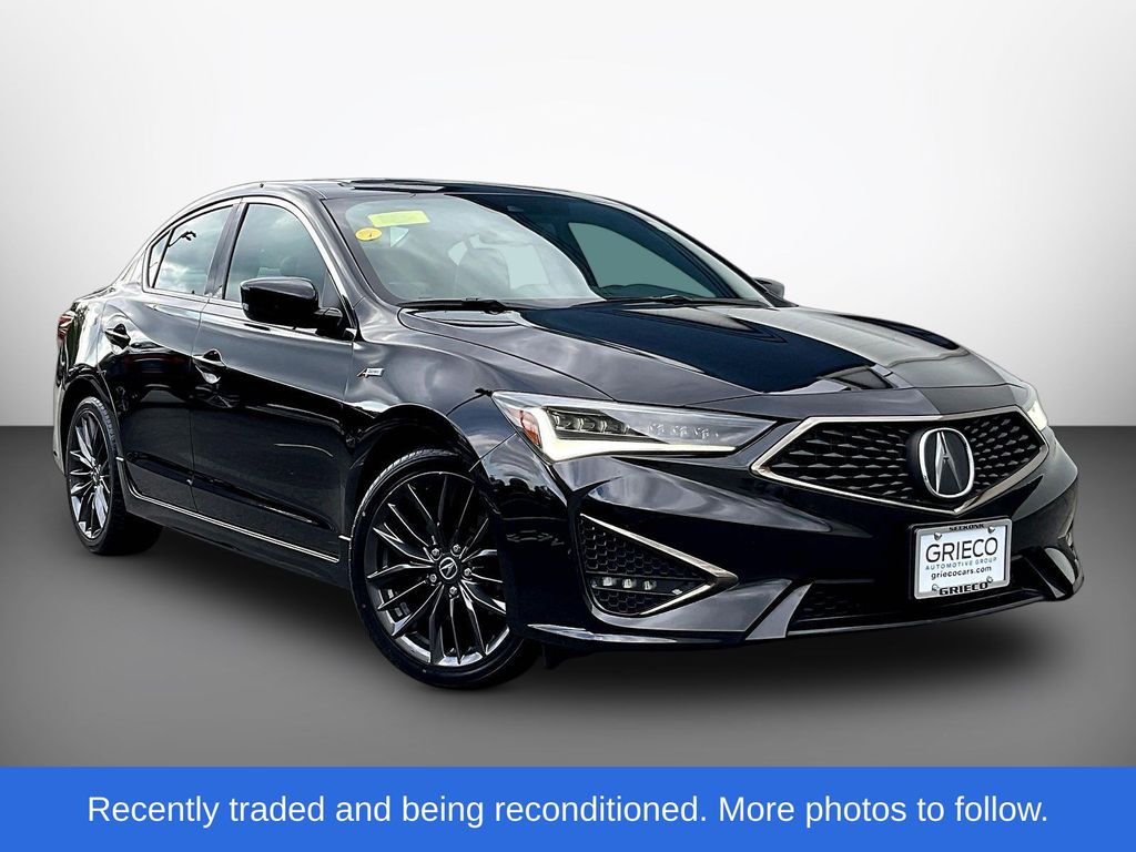 Black 2022 Acura ILX Sedan Front-Wheel Drive 8-Speed Dual Clutch