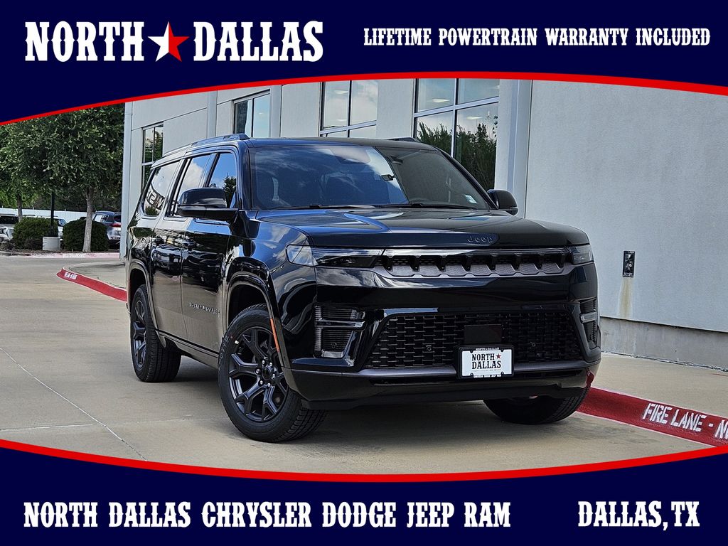 High Gloss Black 2026 Jeep Grand Wagoneer L SUV / Crossover Four-Wheel Drive 8-Speed Automatic