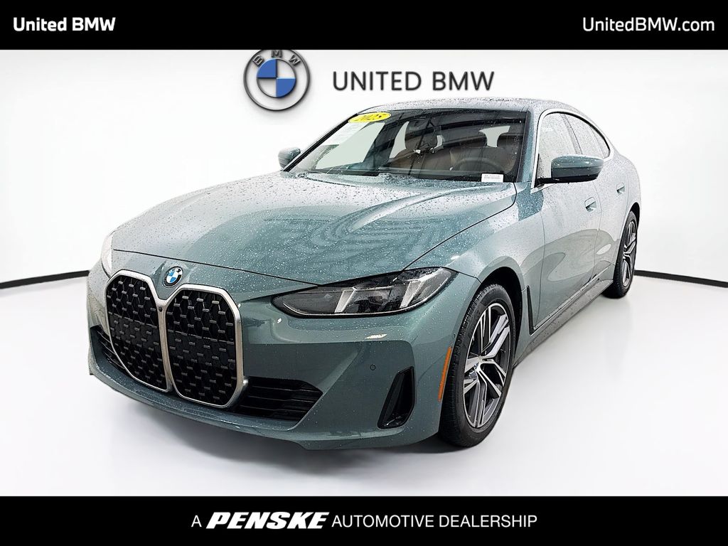 Cape York Green Metallic 2025 BMW 4 Series 430i Gran Coupe RWD Coupe Rear-Wheel Drive 8-Speed Automatic