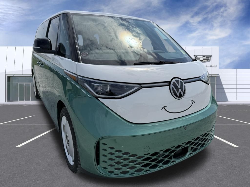 White 2025 Volkswagen ID.Buzz 1st Edition 4Motion Minivan All-Wheel Drive Automatic
