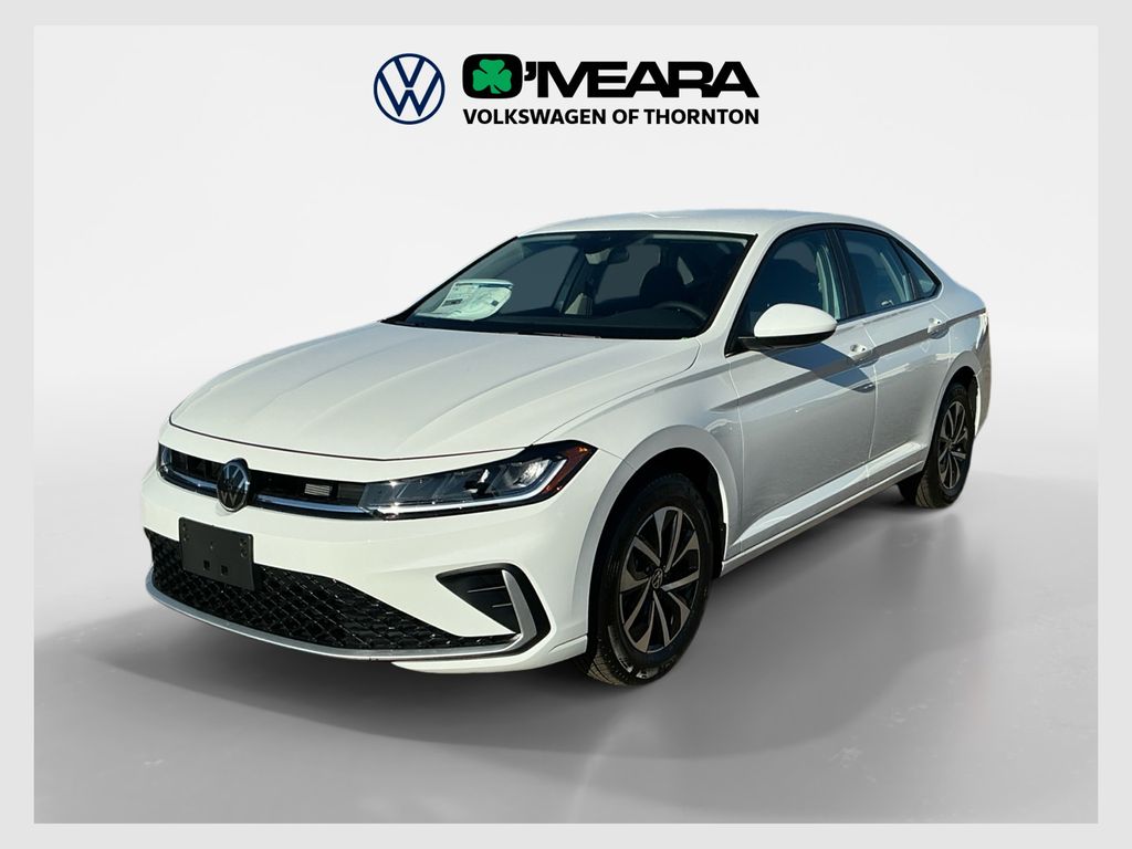Pure White 2026 Volkswagen Jetta Sedan Front-Wheel Drive 8-Speed Automatic