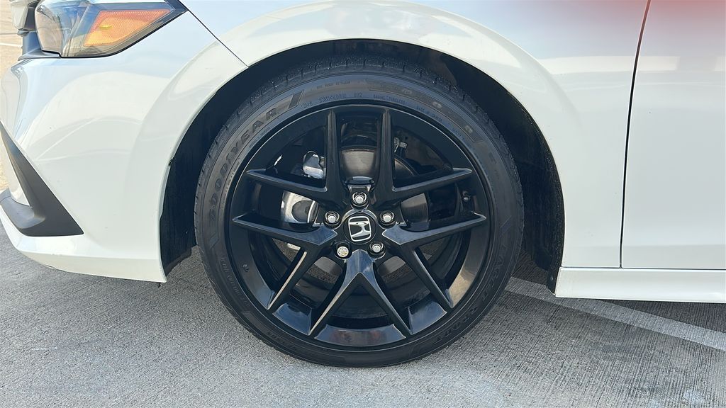 2024 Honda Civic Sport White at Emmons Autoplex