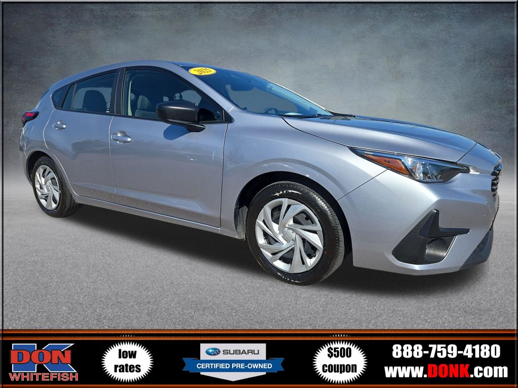 Ice Silver Metallic 2025 Subaru Impreza Wagon All-Wheel Drive Continuously Variable Transmission
