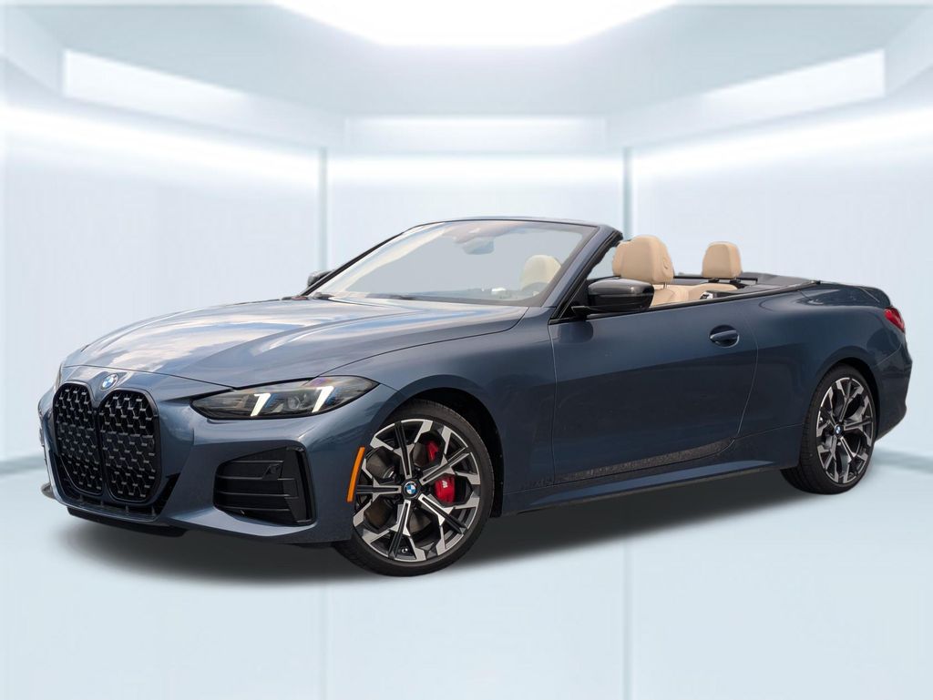 Arctic Race Blue Metallic 2027 BMW 4 Series Convertible All-Wheel Drive 8-Speed Automatic