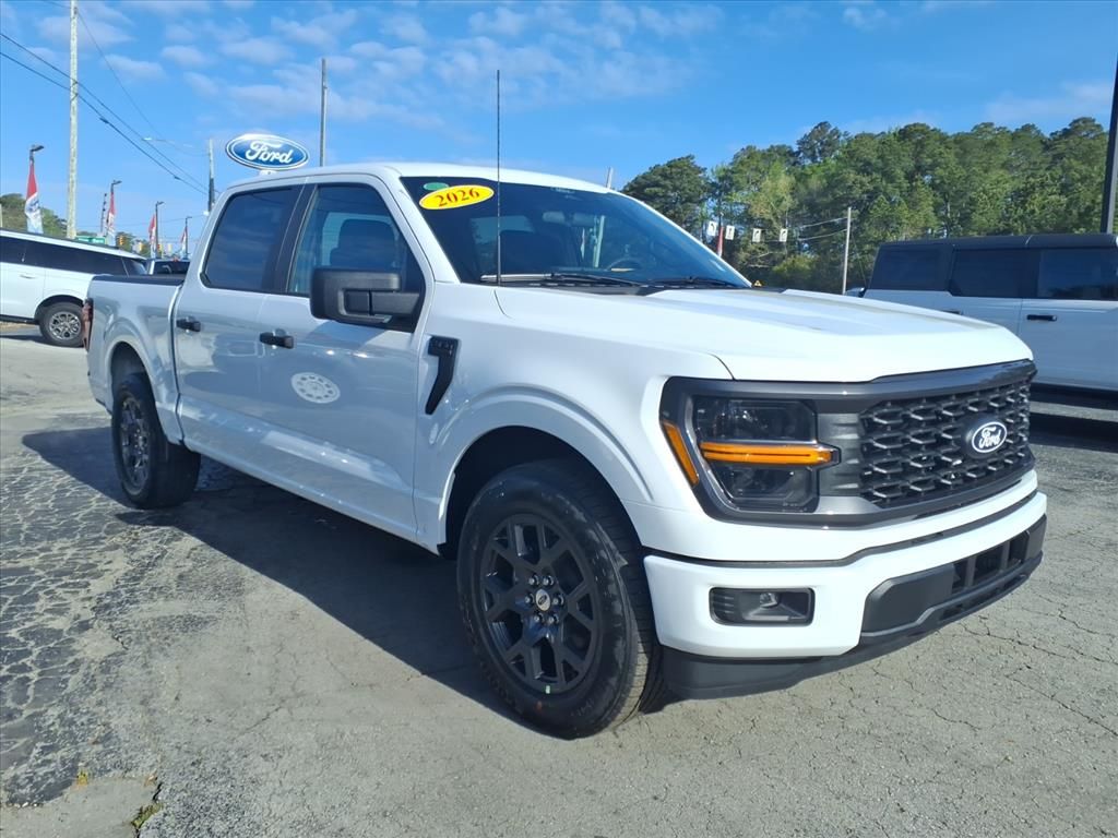 Oxford White 2026 Ford F-150 STX 4dr SuperCrew RWD Pickup Truck 4X2 Automatic