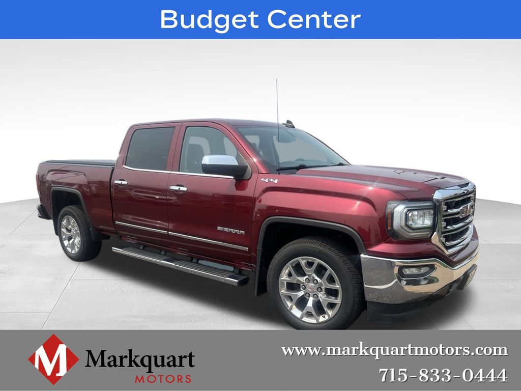 Crimson Red Tintcoat 2017 GMC Sierra 1500 Pickup Truck Four-Wheel Drive 6-Speed Automatic Overdrive