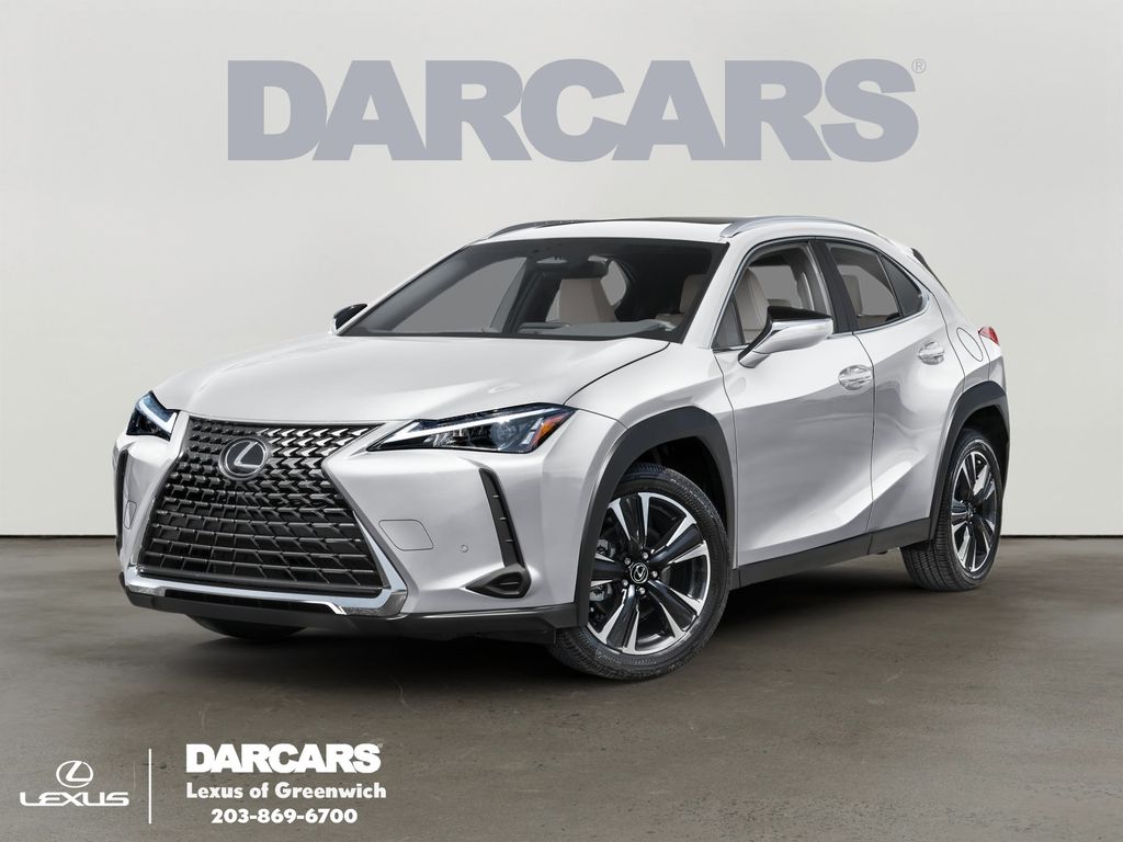 Ultra White 2026 Lexus UX Hybrid SUV / Crossover All-Wheel Drive Continuously Variable Transmission