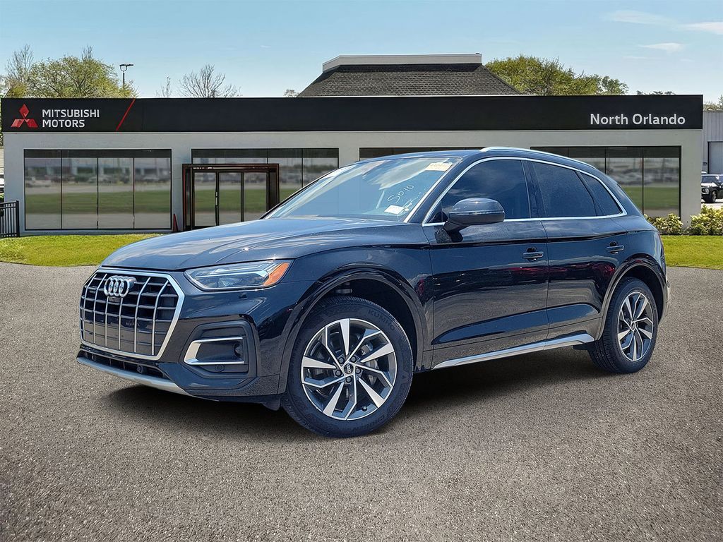 Black Metallic 2021 Audi Q5 SUV / Crossover All-Wheel Drive 7-Speed Automatic