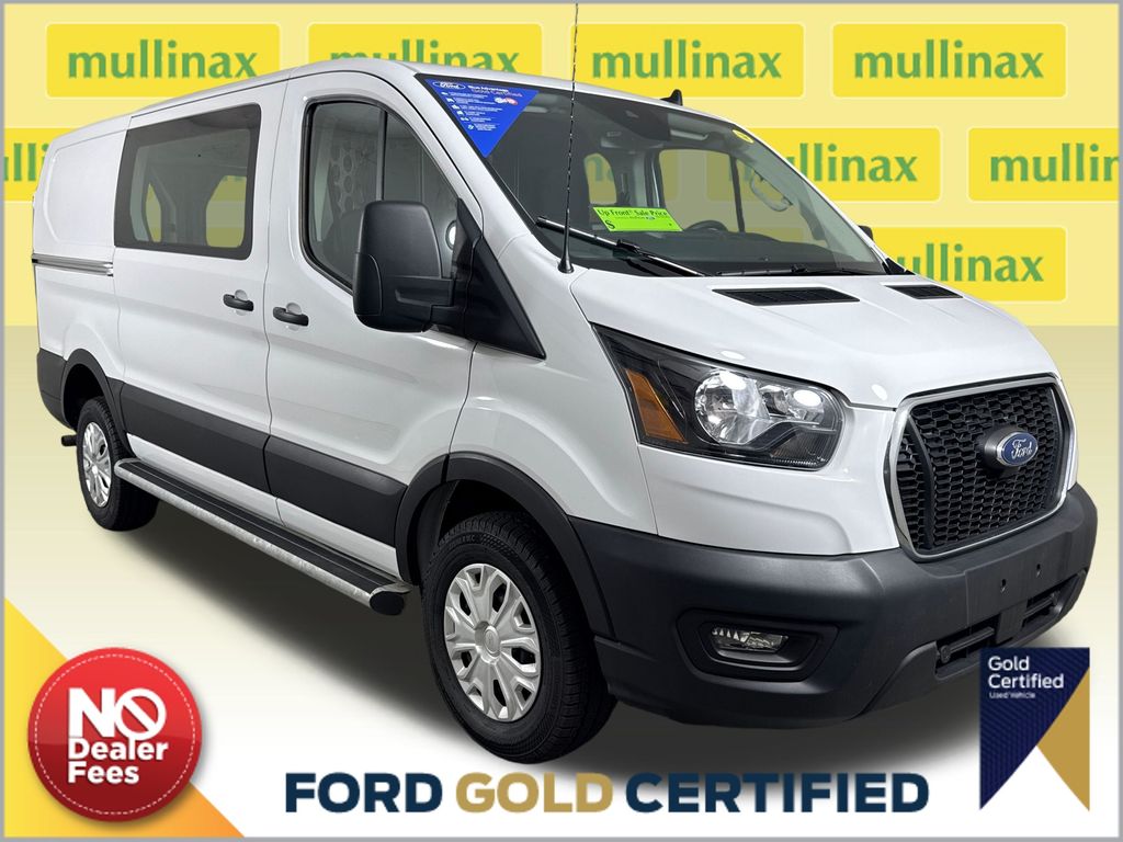 Oxford White 2025 Ford Transit Cargo Van Rear-Wheel Drive 