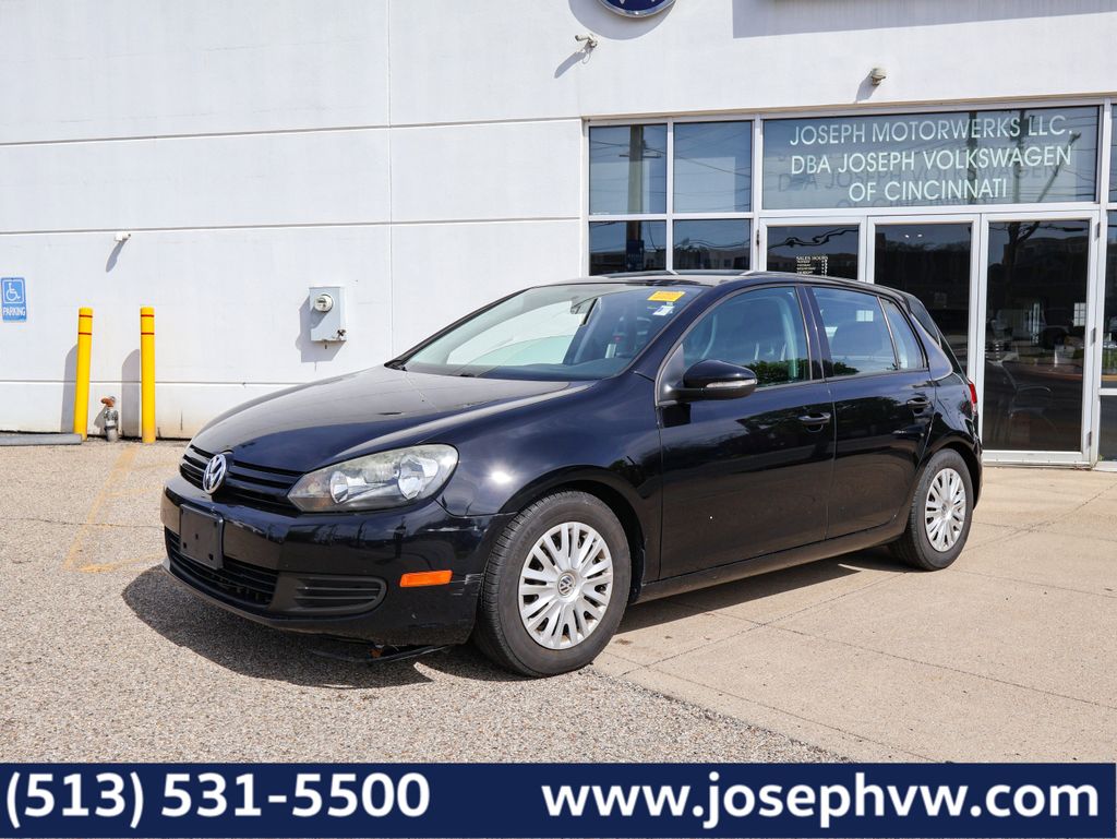 Deep Black Metallic 2013 Volkswagen Golf FWD Hatchback Front-Wheel Drive 6-Speed Automatic
