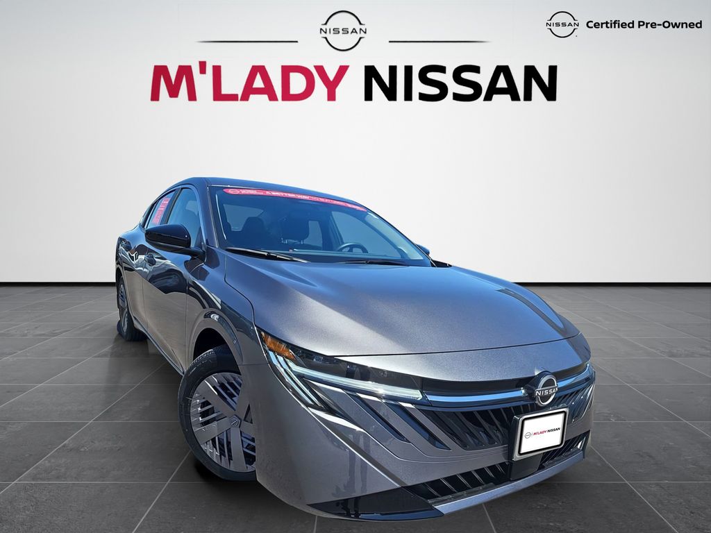 Gray (Gun Metallic) 2026 Nissan Sentra Sedan Front-Wheel Drive Continuously Variable Transmission