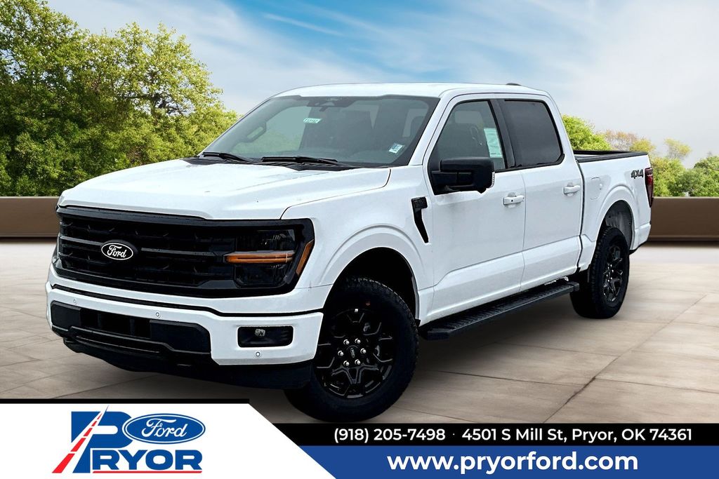 Oxford White 2025 Ford F-150 Pickup Truck Four-Wheel Drive Automatic