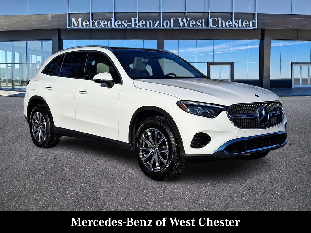 Polar White 2026 Mercedes-Benz GLC SUV / Crossover All-Wheel Drive 9-Speed Automatic