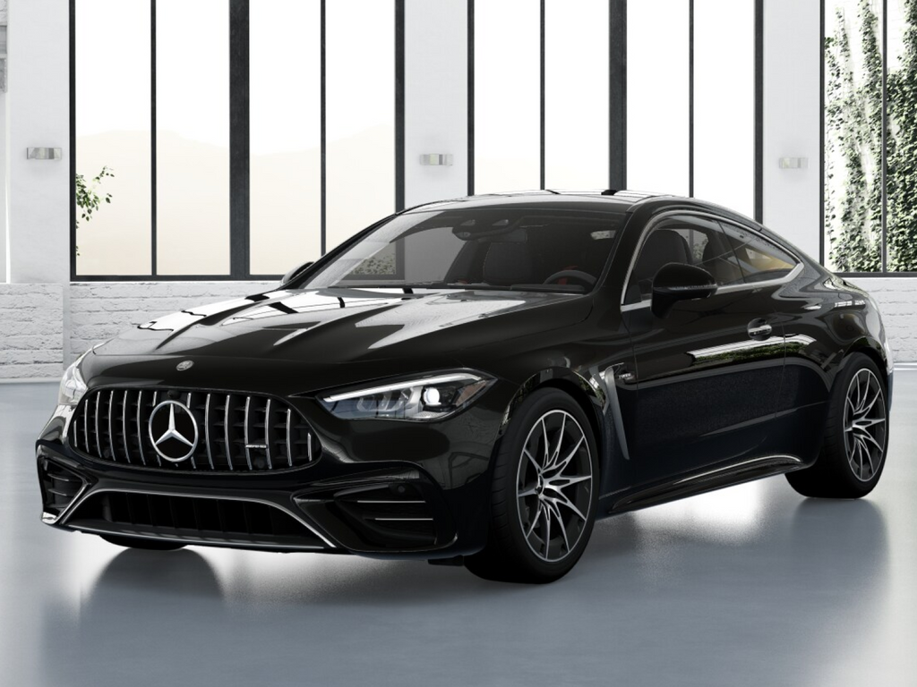 Obsidian Black Metallic 2026 Mercedes-Benz CLE Coupe All-Wheel Drive 9-Speed Automatic