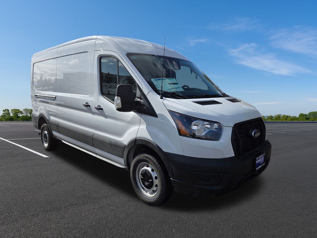 New 2024 Ford Transit Cargo Van 148 WB Long 150 Medium Roof