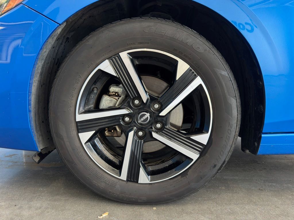 2024 Nissan Sentra SV Blue at Bravo Nissan