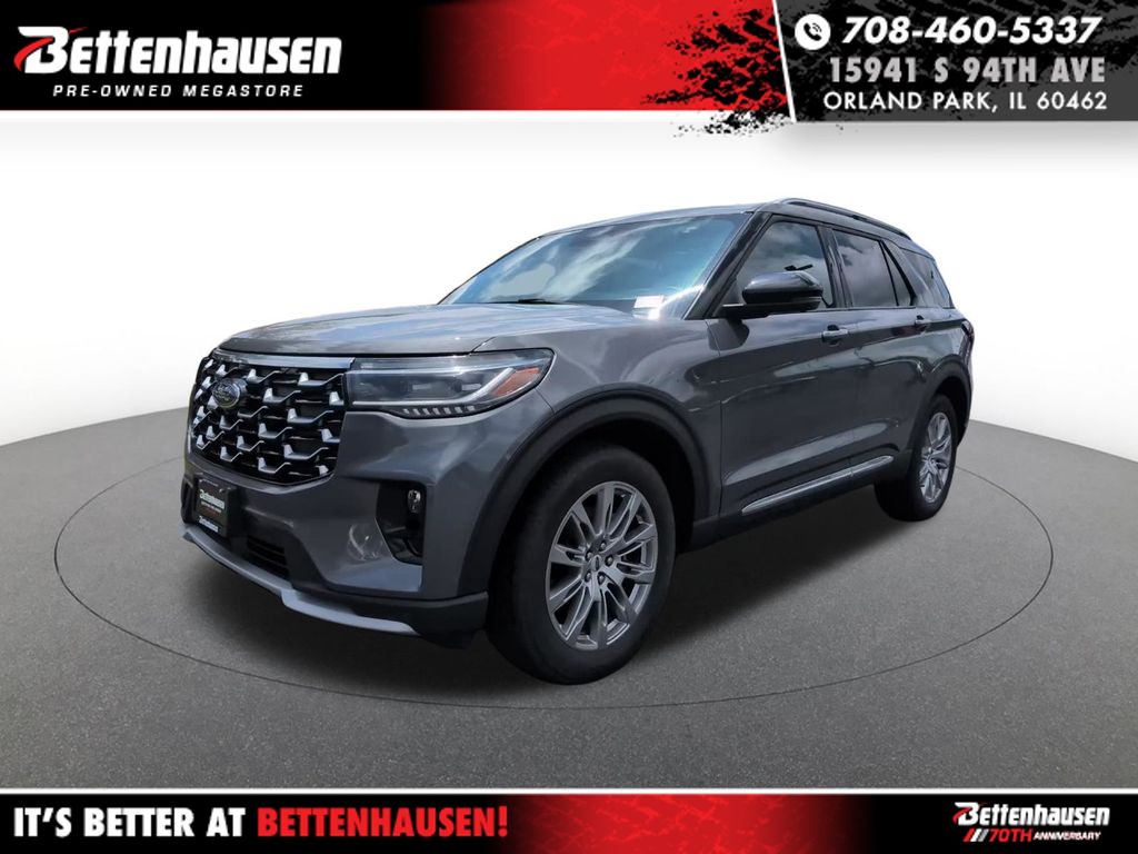 Carbonized Gray Metallic 2025 Ford Explorer SUV / Crossover All-Wheel Drive Automatic