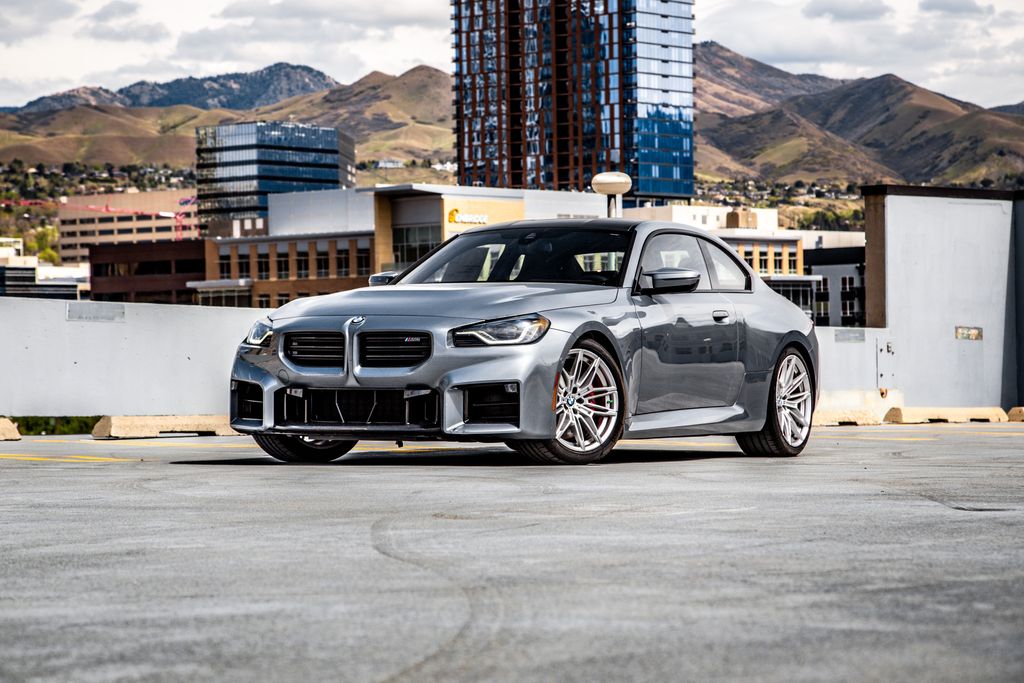 Gray (Skyscraper Grey Metallic) 2026 BMW M2 RWD Coupe Rear-Wheel Drive 6-Speed Manual