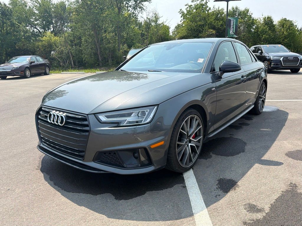 Daytona Gray Pearl 2019 Audi A4 Sedan All-Wheel Drive 7-Speed Automatic