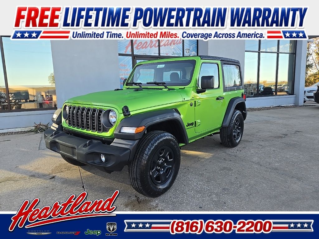 Mojito Clearcoat 2026 Jeep Wrangler SUV / Crossover Four-Wheel Drive 8-Speed Automatic