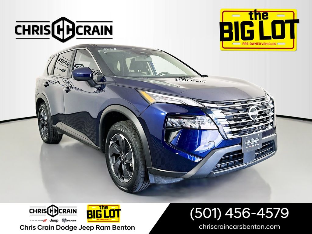 Deep Ocean Blue 2025 Nissan Rogue SUV / Crossover All-Wheel Drive Continuously Variable Transmission