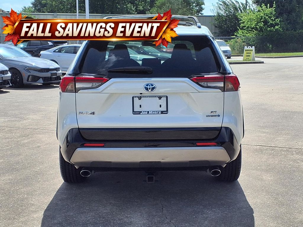 2022 Toyota RAV4 Hybrid SE White at DeMontrond Gulf Freeway