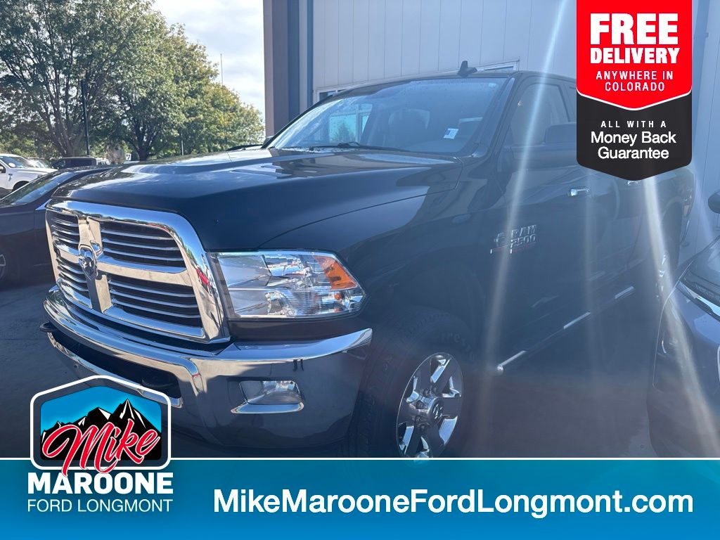 Black Clearcoat 2014 RAM 2500 Pickup Truck Four-Wheel Drive 6-Speed Automatic