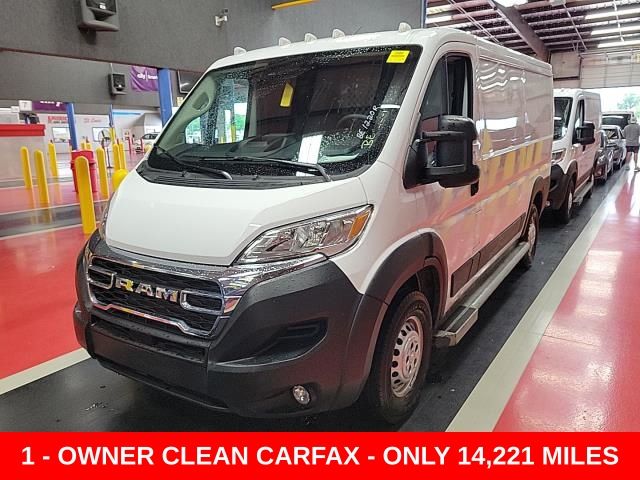 Bright White Clearcoat 2025 RAM ProMaster Van Front-Wheel Drive 9-Speed Automatic